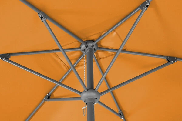 Schneider® SCHNEIDER Tunis Mittelstockschirm, Mandarine, Rechteckig, 270 X 150 Cm 7 Schneider® SCHNEIDER Tunis Mittelstockschirm, Mandarine, Rechteckig, 270 X 150 Cm - Image 7