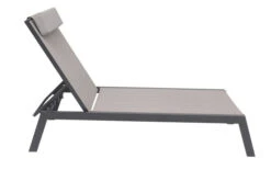 VILLANA 2er-Set Sonnenliegen, Anthrazit/grau, Alu/Textil, 198x66x32cm, Mit Beistelltisch 45x45cm -Doppler Verkäufe 8 13885.jpg