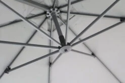 OUTFLEXX Ampelschirm, Anthrazit, Pulverbesch. Aluminium, 300x300 Cm, Inkl. Plattenständer, Twist-Funktion -Doppler Verkäufe 8 16109.jpg