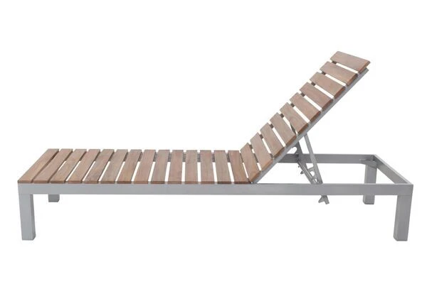 VILLANA Gartenliege, Alu / FSC-Akazienholz, 200 X 70 X 33 Cm, 4-Stufen Verstellbar 11 VILLANA Gartenliege, Alu / FSC-Akazienholz, 200 X 70 X 33 Cm, 4-Stufen Verstellbar - Image 11