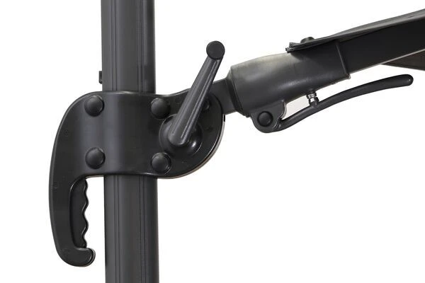 Schneider® SCHNEIDER Rhodos Eco Twist Ampelschirm, Anthrazit, Rund, Ø 300 Cm 8 Schneider® SCHNEIDER Rhodos Eco Twist Ampelschirm, Anthrazit, Rund, Ø 300 Cm - Image 8