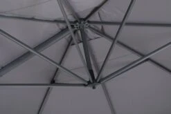 OUTFLEXX Ampelschirm, Anthrazit, Pulverbesch. Aluminium, 400x300cm, Inkl. Plattenständer 17 OUTFLEXX Ampelschirm, Anthrazit, Pulverbesch. Aluminium, 400x300cm, Inkl. Plattenständer -Doppler Verkäufe 8 18348.jpg