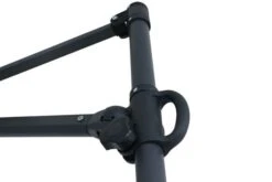 OUTFLEXX Ampelschirm, Anthrazit/creme, Pulverbesch. Aluminium, 250x250cm, Inkl. Plattenständer -Doppler Verkäufe 8 18353.jpg