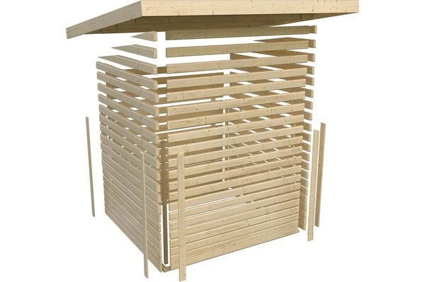 KARIBU Gartenhaus Northeim 6, Fichtenholz Ca. 40 Mm, Pultdach, 8 KARIBU Gartenhaus Northeim 6, Fichtenholz Ca. 40 Mm, Pultdach, - Image 8