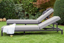 HARTMAN Eva Loungeliege, Flanelle, Sunbrella, 195 X 70 X 45 Cm, Rückenlehne Verstellbar, Hohe Liegefläche -Doppler Verkäufe 8 20467.jpg