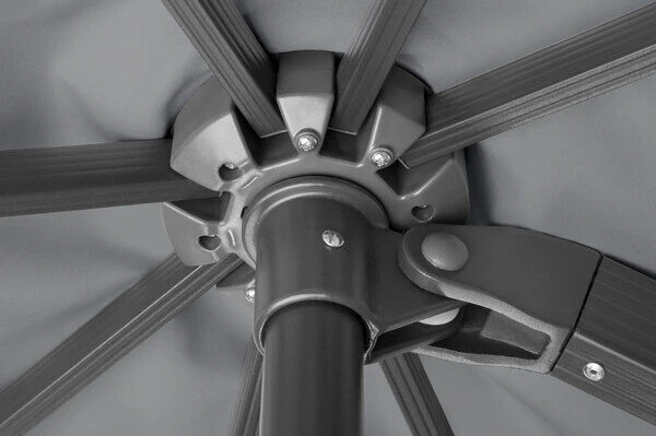 Schneider® SCHNEIDER Exklusivmodell Rhodos Grande Ampelschirm, Silbergrau, 300x400 Cm, Rechteckig 8 Schneider® SCHNEIDER Exklusivmodell Rhodos Grande Ampelschirm, Silbergrau, 300x400 Cm, Rechteckig – Bild 8