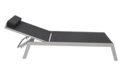 VILLANA Gartenliege, Silber/schwarz, Aluminium/Textil, 198 X 60 X 32 Cm, Verstellbar 18 VILLANA Gartenliege, Silber/schwarz, Aluminium/Textil, 198 X 60 X 32 Cm, Verstellbar -Doppler Verkäufe 9 13400.jpg