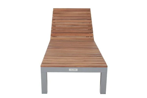 Villana 2er Sonnenliegen-Set, Alu/FSC-Akazienholz, 201x70x32,5cm, 4-fach Verstellbar, Mit Beistelltisch 45x45cm 10 Villana 2er Sonnenliegen-Set, Alu/FSC-Akazienholz, 201x70x32,5cm, 4-fach Verstellbar, Mit Beistelltisch 45x45cm – Bild 10