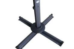 OUTFLEXX Ampelschirm, Anthrazit, Pulverbesch. Aluminium, 400x300cm, Inkl. Plattenständer 18 OUTFLEXX Ampelschirm, Anthrazit, Pulverbesch. Aluminium, 400x300cm, Inkl. Plattenständer -Doppler Verkäufe 9 18348.jpg