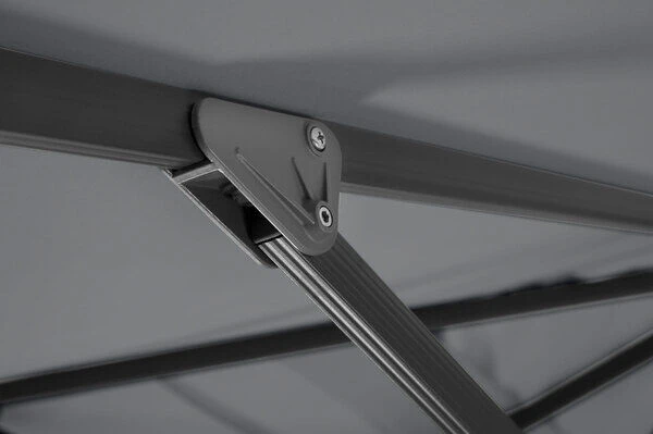 Schneider® SCHNEIDER Exklusivmodell Rhodos Grande Ampelschirm, Silbergrau, 300x400 Cm, Rechteckig 9 Schneider® SCHNEIDER Exklusivmodell Rhodos Grande Ampelschirm, Silbergrau, 300x400 Cm, Rechteckig – Bild 9