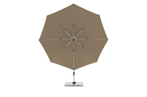 DOPPLER Active Pendelschirm, Greige, Alu/Polyester, 370cmx210 Cm, Mit Kurbel, 360°-drehbar 8 DOPPLER Active Pendelschirm, Greige, Alu/Polyester, 370cmx210 Cm, Mit Kurbel, 360°-drehbar - Image 8